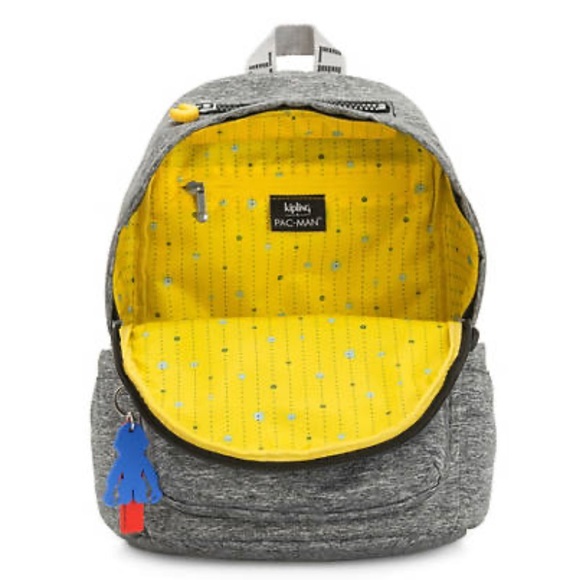 Kipling Pac-Man Backpack Limited Edition - Picture 3 of 11